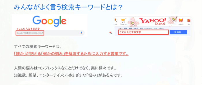 みんながよく言う検索キーワードとは?