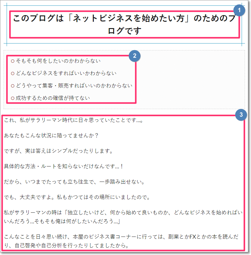ブログのプロフィールの書き方 例文2